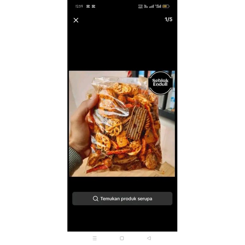 

seblak campur mix isi 500gr