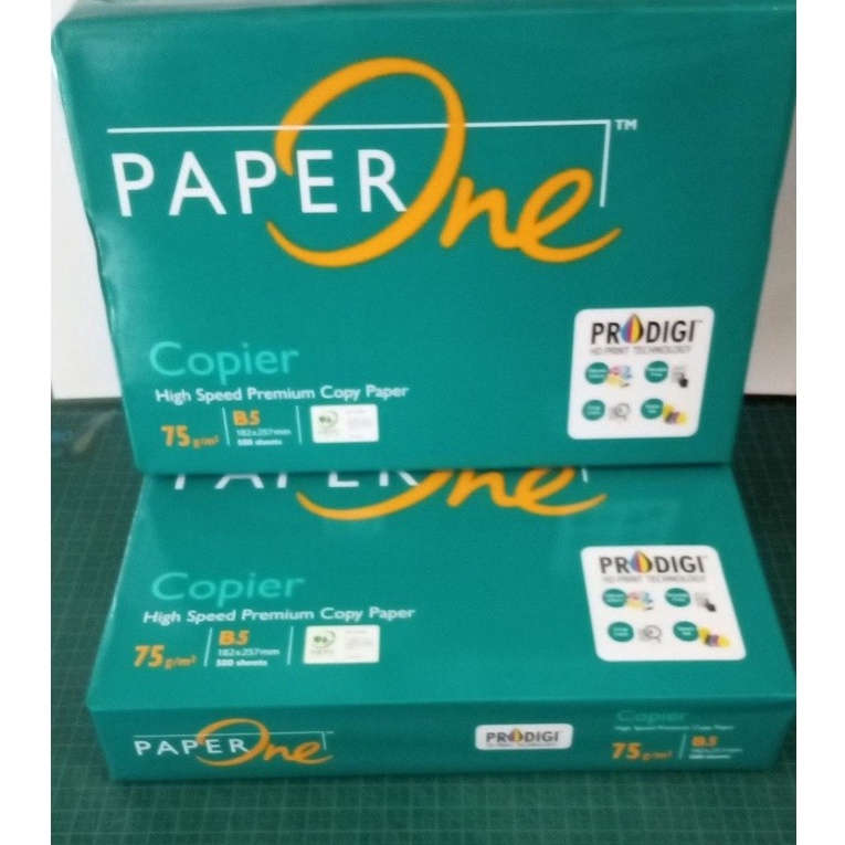 

KI3 PAPERONE UKURAN B5 7 gr Kes Fotocopy Print PaperOne B5 7 Gr per Rim