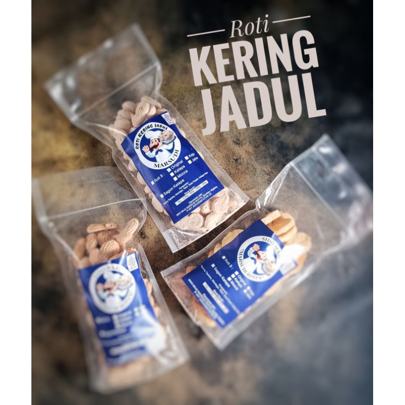 

Roti kelapa,Roti S,leter s rasa kelapa kemasan pouch 400gr