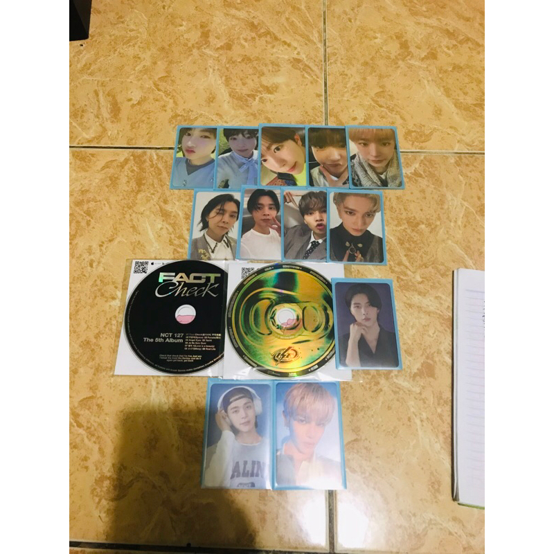 PHOTOCARD NCT OFFICIAL johnny fact check btfm kendo old school nct wish ryo sakuya yushi songletter 