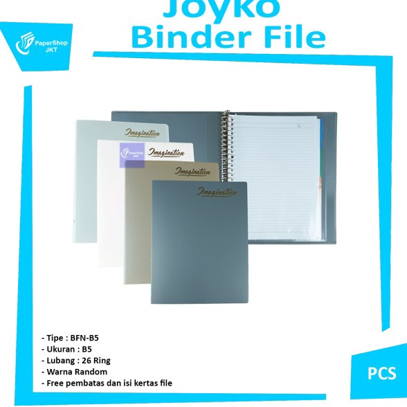 

Hot JOYKO Binder File Note B5 Full Warna Imagination Pcs