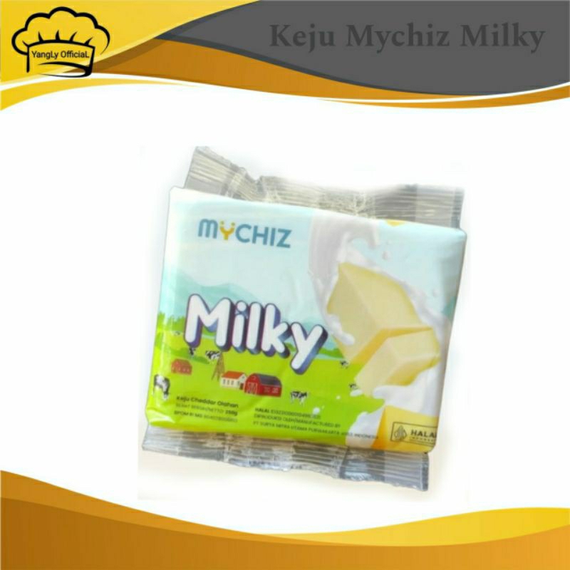 

Keju MICHIZ MILKY 250gr / Keju Serbaguna - Best Seller