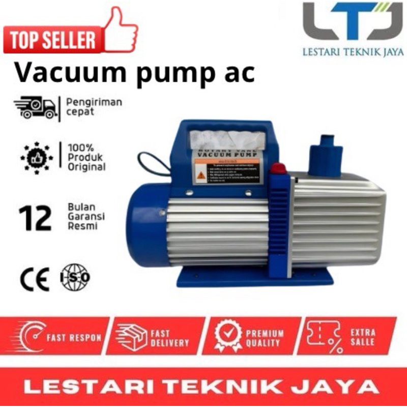 VACUUM PUMP AC 1/2 HP MESIN POMPA VACUUM AC TYPE HANDEN ORIGINAL
