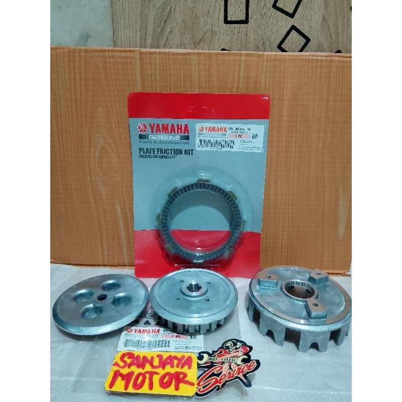 RUMAH KOPLING + MANGKOK KUPLING + KAMPAS KOPLING FIZR FORCE JUPITER Z ASLI 1FD BERKUALITAS