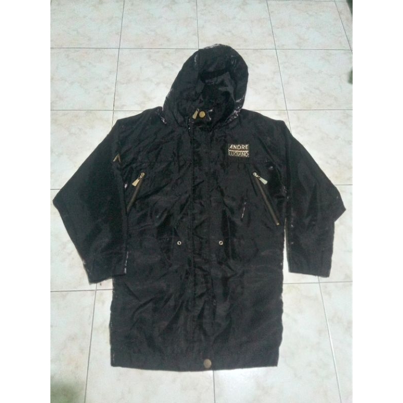 Jaket Parasut Jumbo Premium Andre Luciano Preloved Good Condition