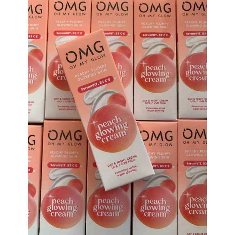 OMG OH My GLow Peach plumpy GLowing skin Serum VIT. B3 C'E