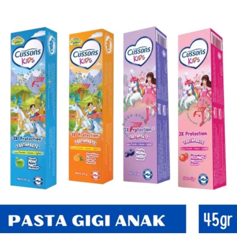Pasta gigi anak Cusson kids 45gr