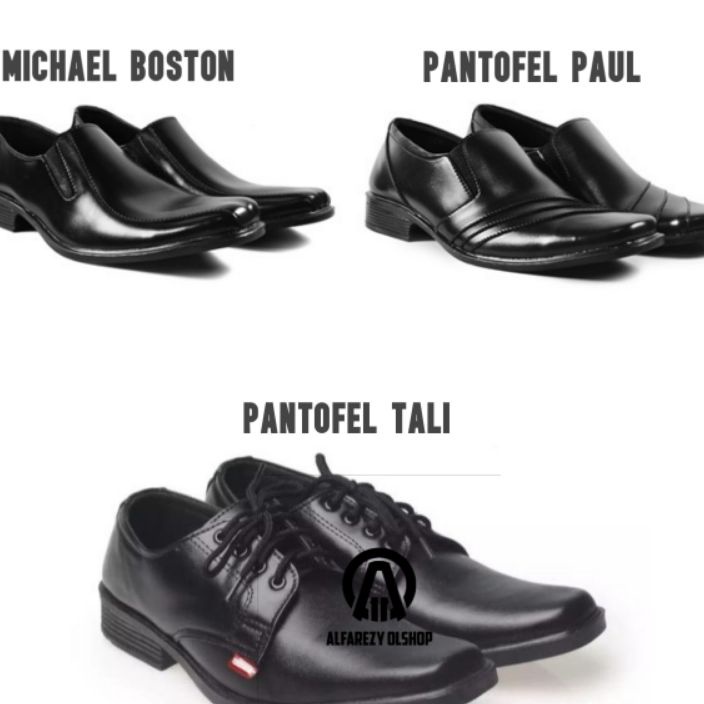 ORIGINAL Sepatu pantofel pria  sepatu kerja pantofel pria hitam  sepatu pantofel kerja kulit pria  s