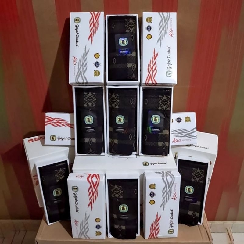 GAJAH DUDUK HITAM ASIA KEMBANG / SARUNG GAJAH DUDUK ASIA KEMBANG KHUSUS HITAM ECER DAN GROSIR MURAH