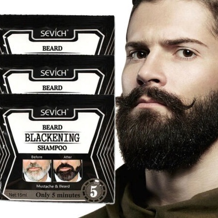 PRODUCT TERKECE Sevich  Cat Kumis  Pewarna Jenggot  Sevich Beard Shampoo