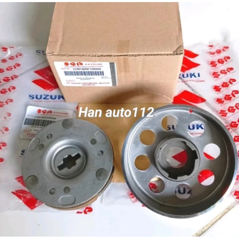 MANGKOK GANDA+KAMPAS GANDA ASSY SUZUKI SMASH 110 NEW SMASH 110 OLD ORI