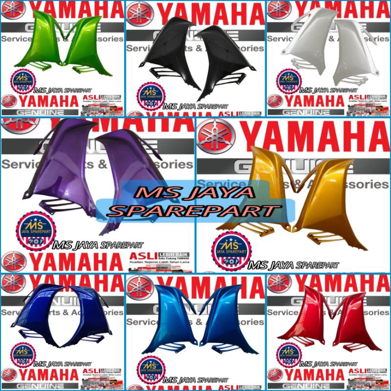 COVER SAYAP DEPAN JUPITER MX NEW 135 KANAN KIRI ASLI ORIGINAL YAMAHA 50C-F8311-00-P 50C-F8312-00-P