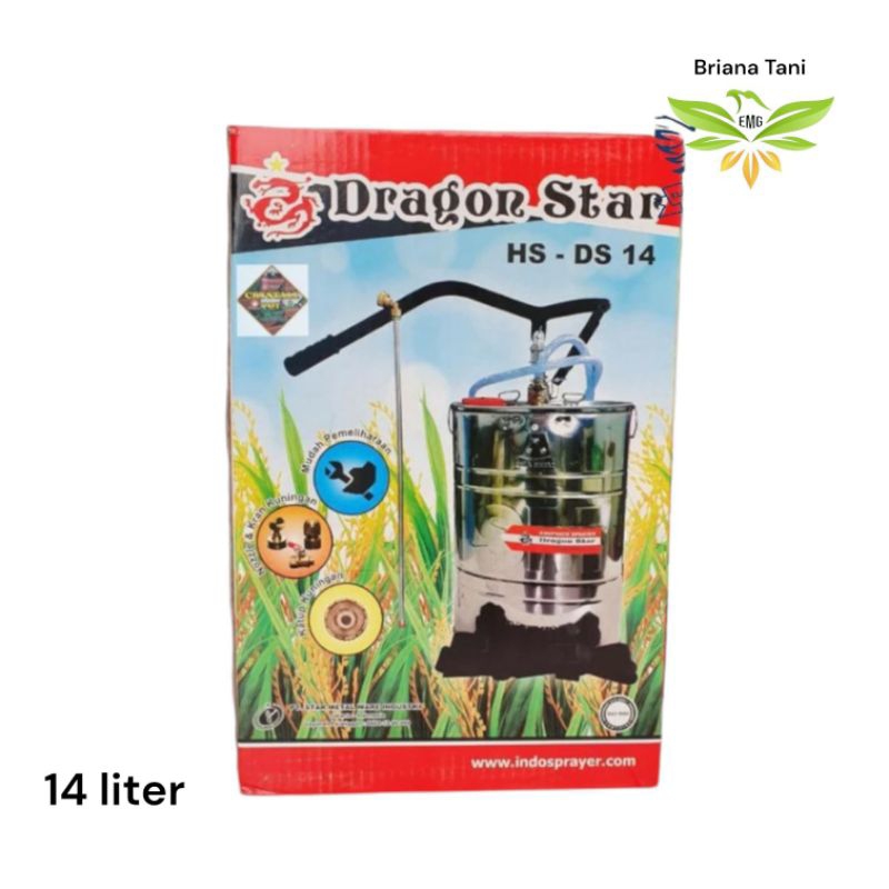 ￼Sprayer Dragon Star 14 Liter Alat Semprot Sprayer Manual