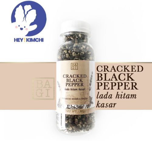 

Lada Hitam Pecah PREMIUM - Cracked Black Pepper - BAGI