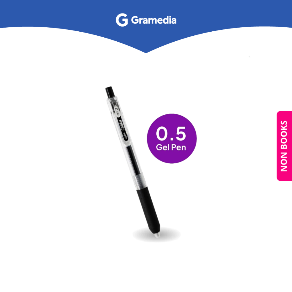 

Gramedia Depok - ESTUDEE CHIIKU GELPEN 0.5 BLACK EGP-26