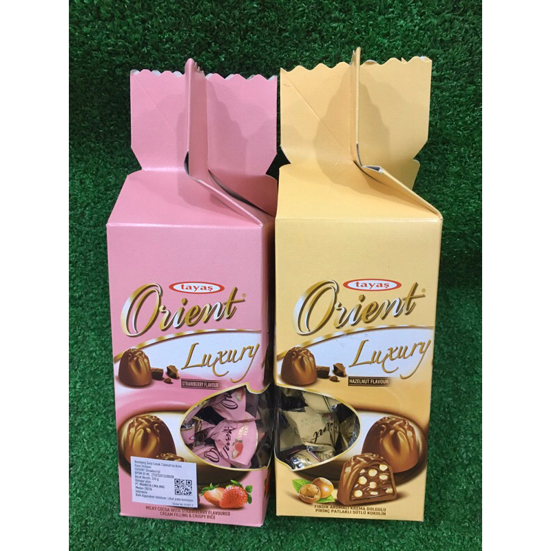 

Tayas Orient Cokelat Susu Isi Cream & Crispy Rice 265gr Import Turkey