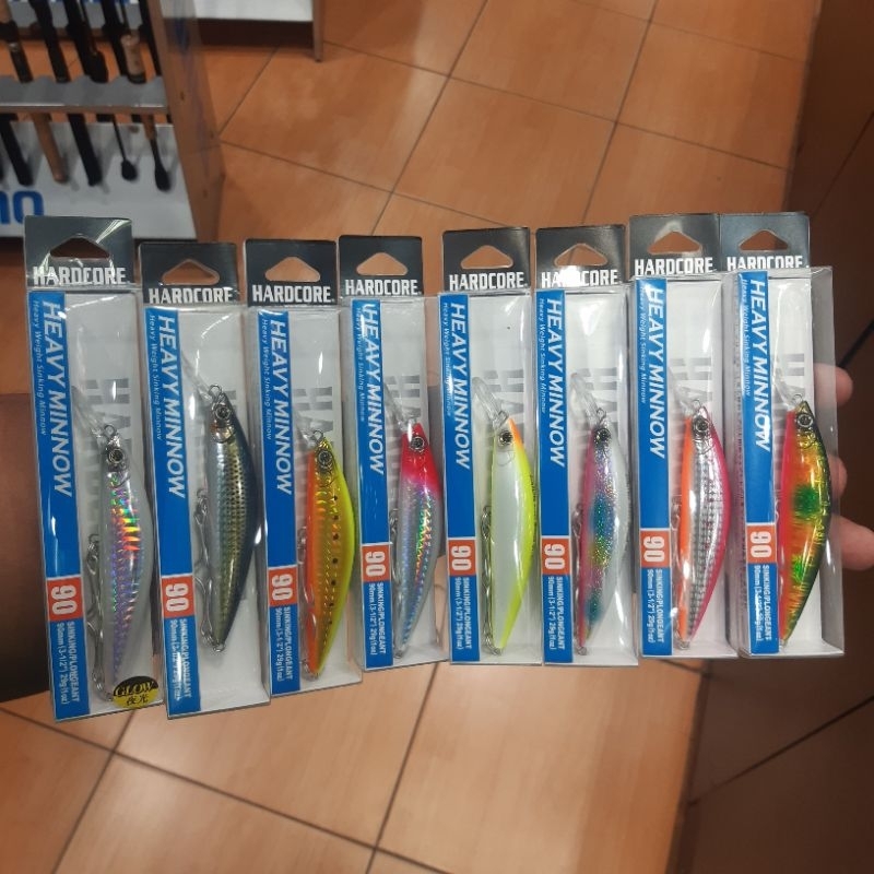 UMPAN DUEL HARDCORE HEAVY MINNOW |hardcore minow | umpan hardcore