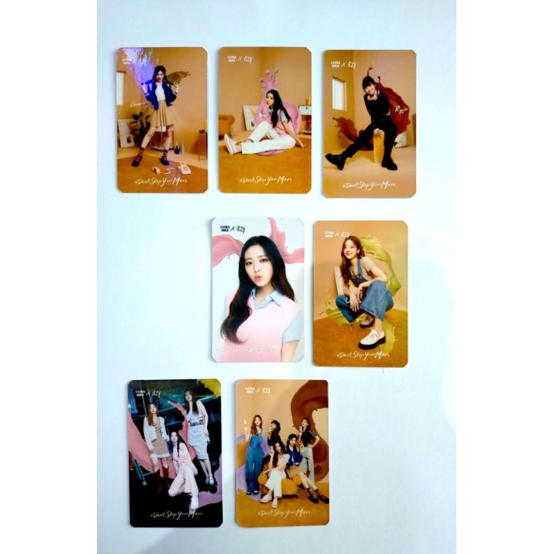 PHOTOCARD ITZY ULTRA MILK