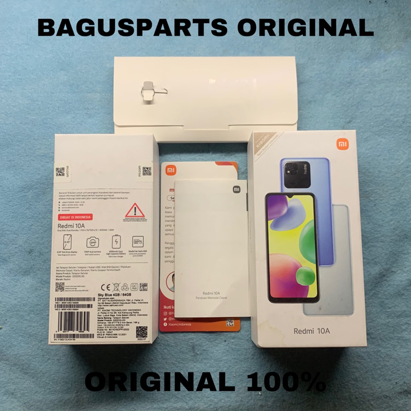 

DUS BOOK KARDUS BOX KARTON XIAOMI REDMI 10A ORIGINAL COPOTAN