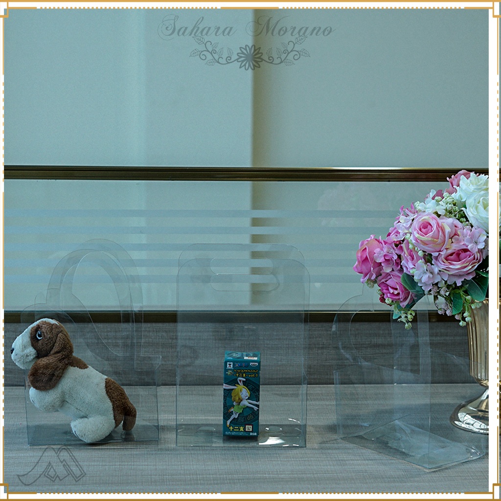 

Flower Bag Handle Transparant Mika PVC Tas Buket Bunga Tas Hadiah Tas Souvenir Gift Bag