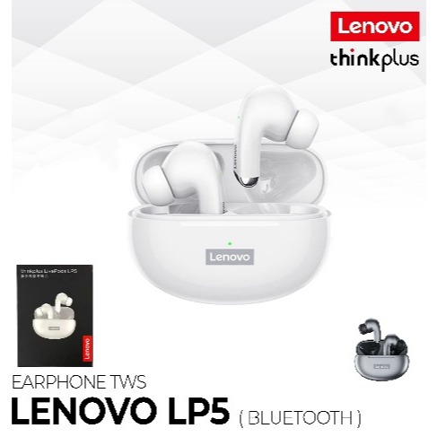 Lenovo LP5 True Wireless Bluetooth Earphone Noise Reduction TWS