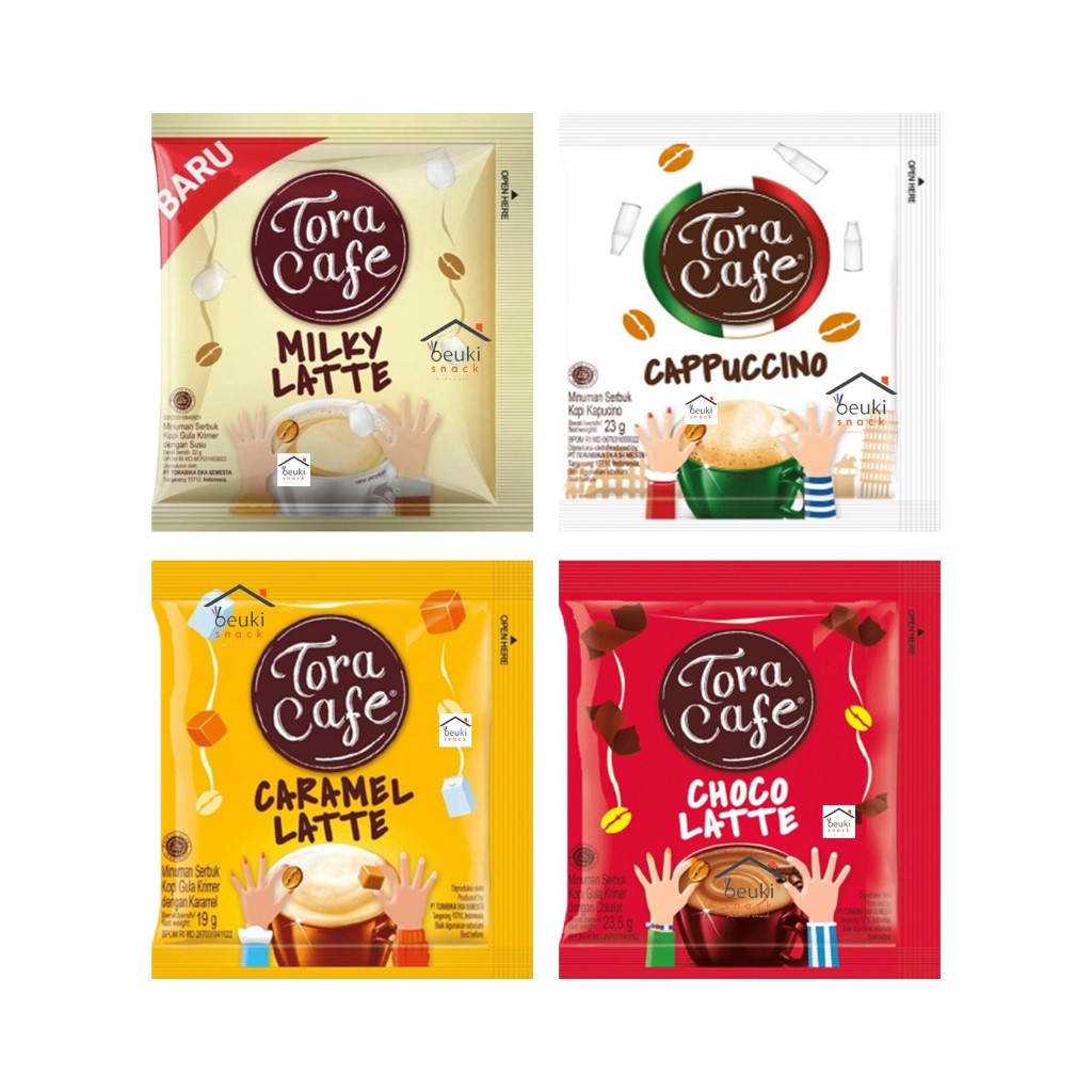 

5PCS Tora Cafe Latte Minuman Serbuk Kopi Berbagai Varian Pilih Rasa