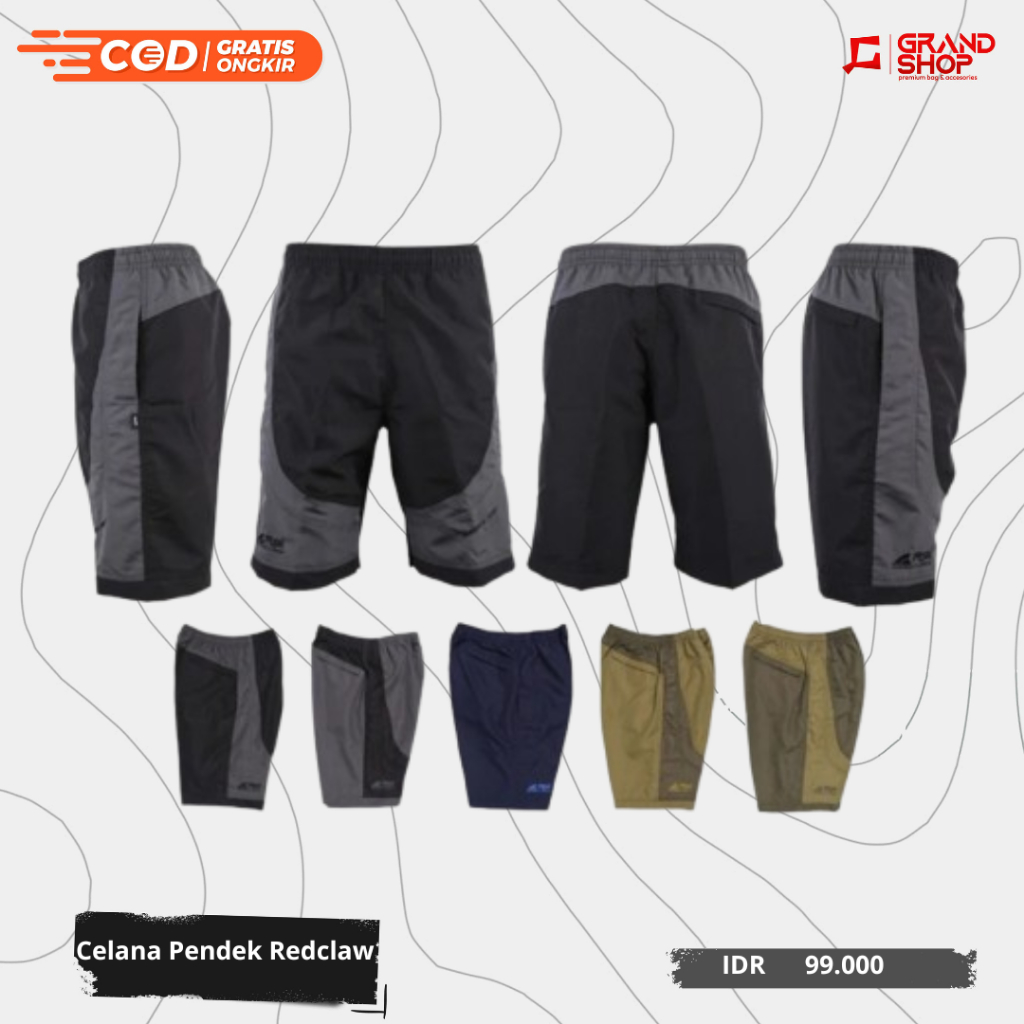 Arei Outdoorgear Celana Pendek Pria Redclaw Traning Rei
