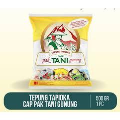 

Tepung Tapioka Cap Pak Tani 500gram