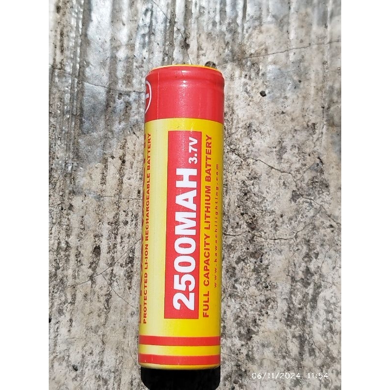 Baterai 18659 kawachi 2500mah