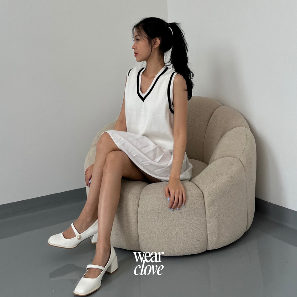 Wear Clove | Morgan Knit Vest V-Neck