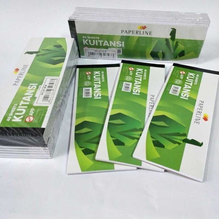 

BUKU KWITANSI / KUITANSI PAPERLINE KECIL - SEDANG - BESAR
