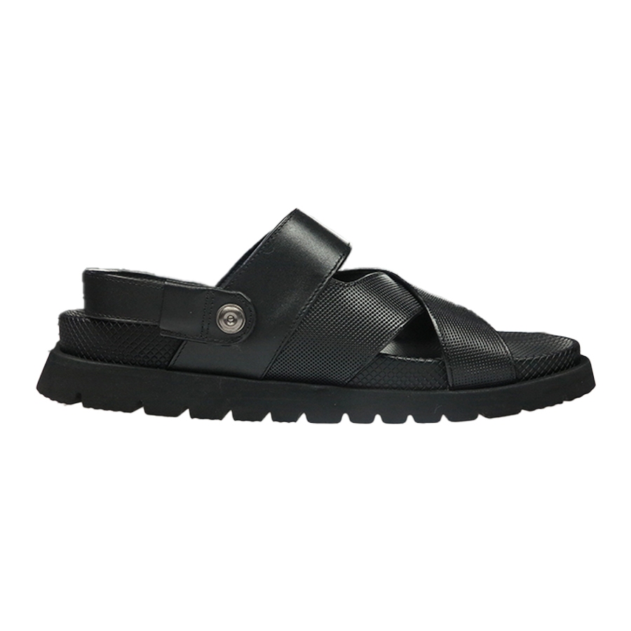 Sandal Casual Pria Andrew Shoes Hunter Black