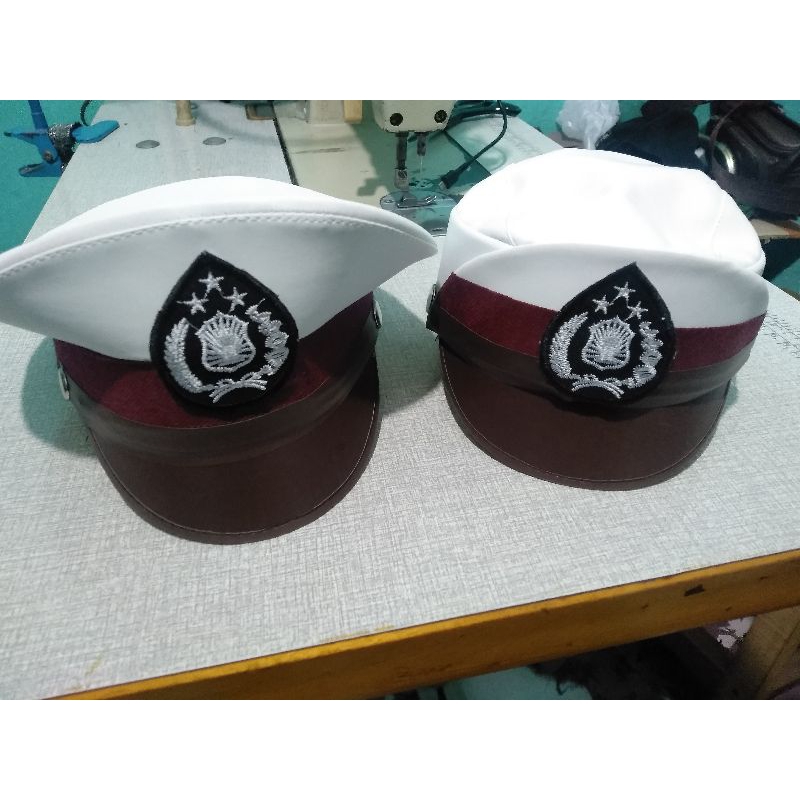TOPI PET POLISI ANAK TK/PAUD