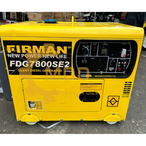 FIRMAN GENSET 6KVA DIESEL SILENT FDG7800SE2 FIRMAN