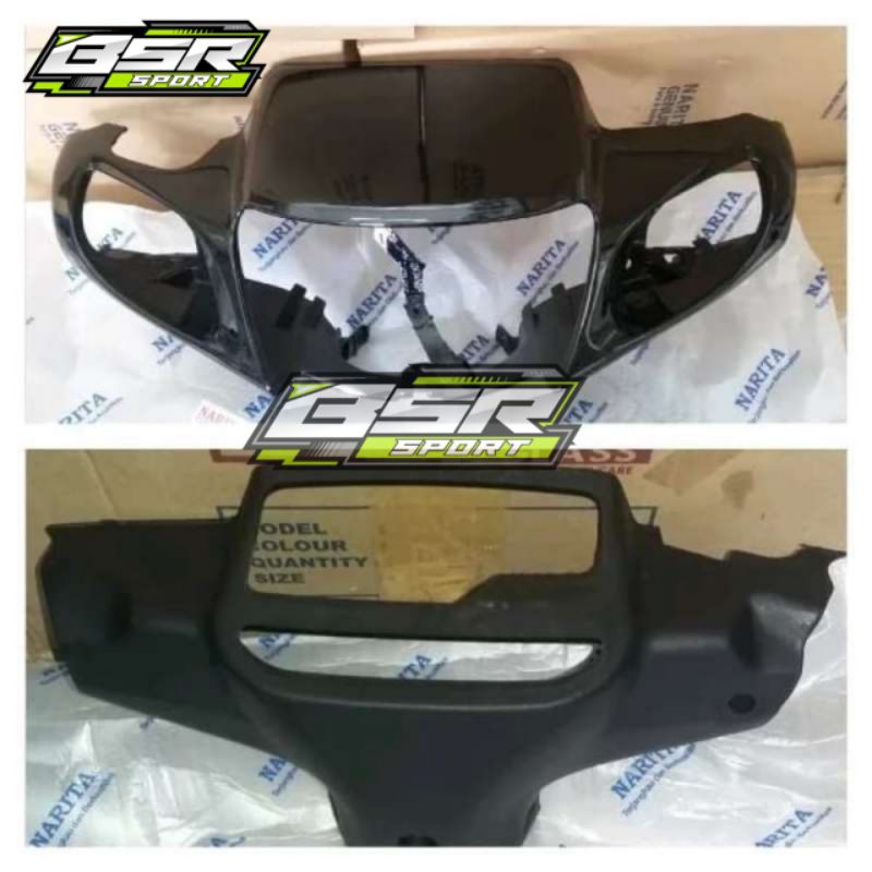 Batok Totok Depan Belakang Fiz R fiz r Warna Hitam Totok Depan Fiz R