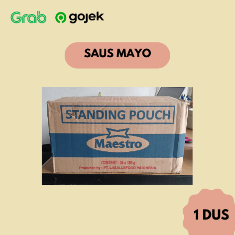 

Mayonais Maestro Pouch 180 Gram - 24 Pcs (1 Dus)