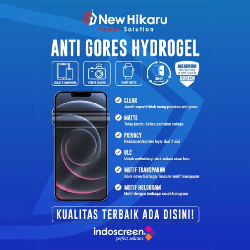 Anti Gores Hydrogel PREMIUM REALME NARZO 8i