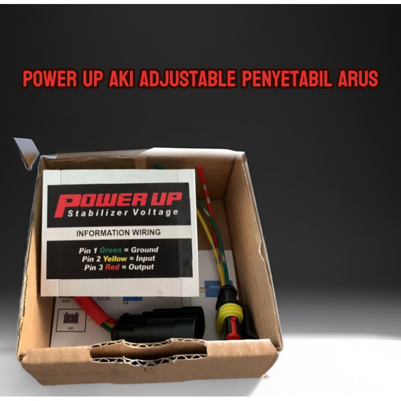 Power up motor aki adjustable special product karbu injeksi