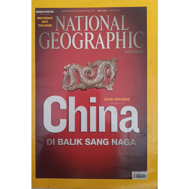majalah national geographic - edisi khusus - China di balik sang naga
