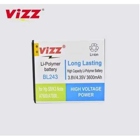 Vizz Baterai Lenovo A7000/BL243 Original