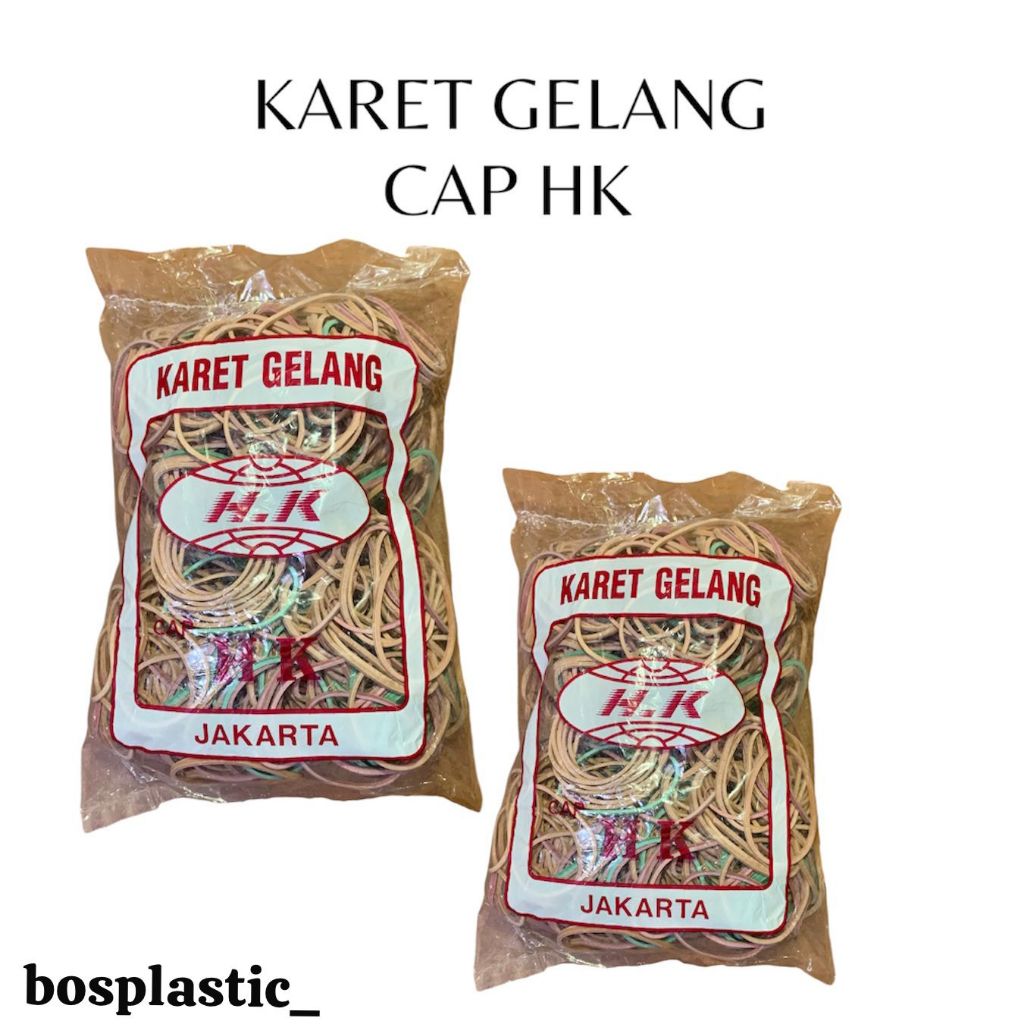 

KARET GELANG WARNA MIX 500 GRAM @100pcs