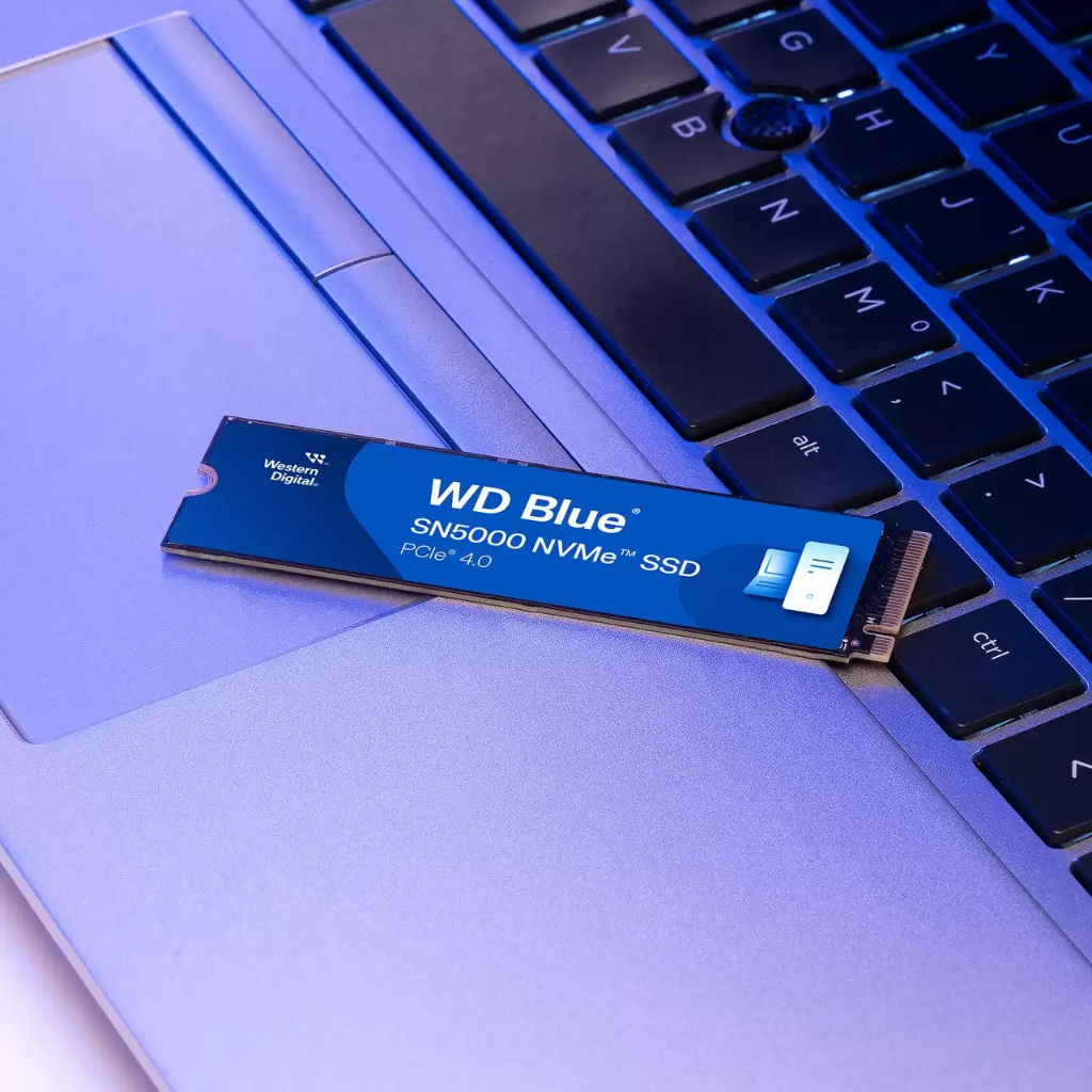 Western Digital WD Blue SN5000 NVMe SSD 500GB - M.2 PCIe Gen4 x4