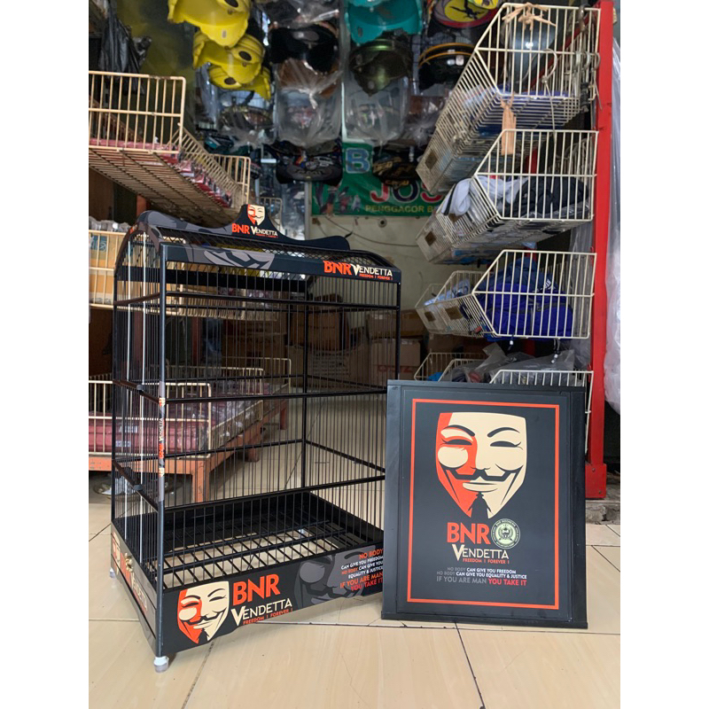SANGKAR KANDANG KOTAK BNR VENDETA NO 2