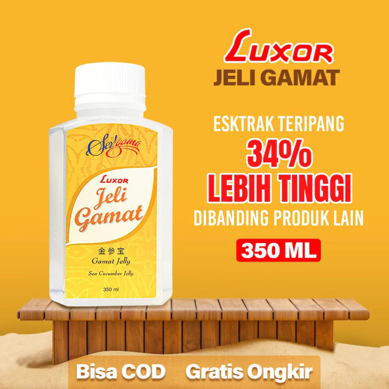 BISA COD  JELLY gamat luxor 350ml GAMAT JELLY LUXOR asli impor