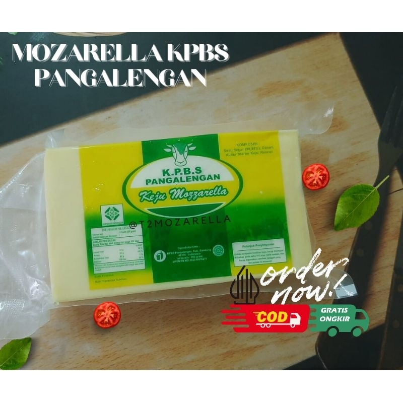 

(125 GRAM) Keju Mozzarella KPBS Pangalengan