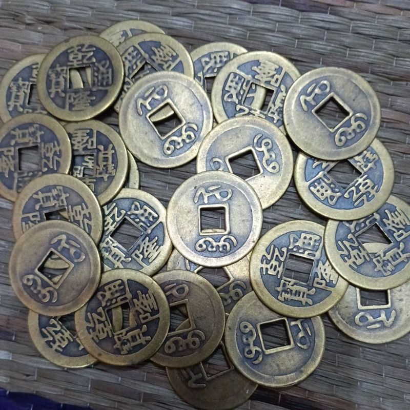 uang kepeng fengsui pis bolong cina 2 cm