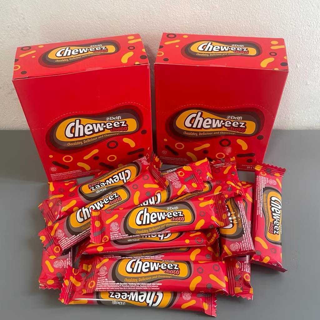 

Delfi Cheweez / Chew-eez Choco Cokelat (isi 20 pcs)