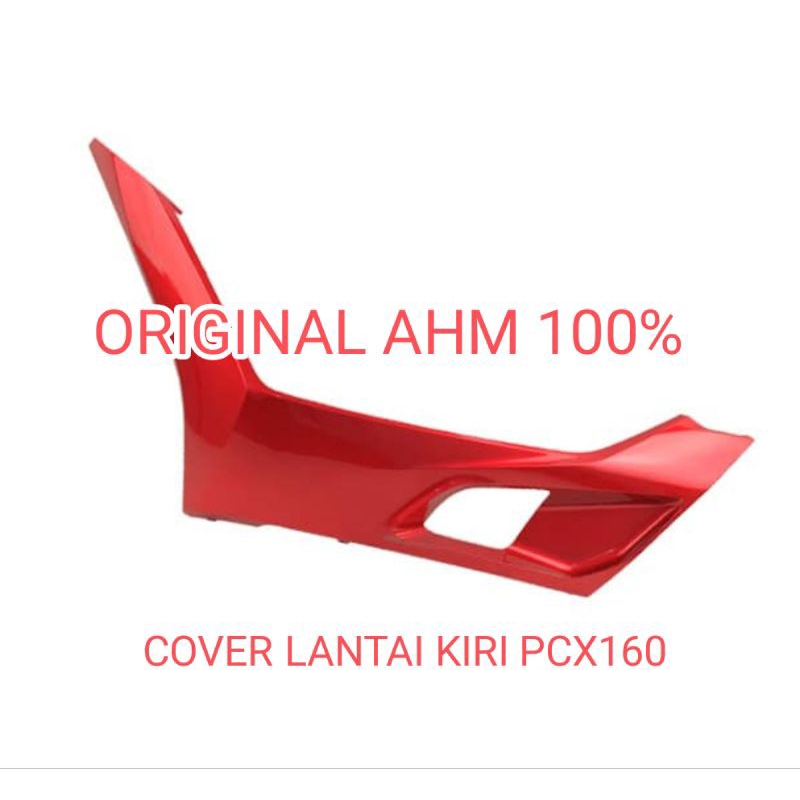 Cover Body Bawah Kiri Merah glossy Honda PCX 160 K1Z  Original 64432-K1Z-J10YM
