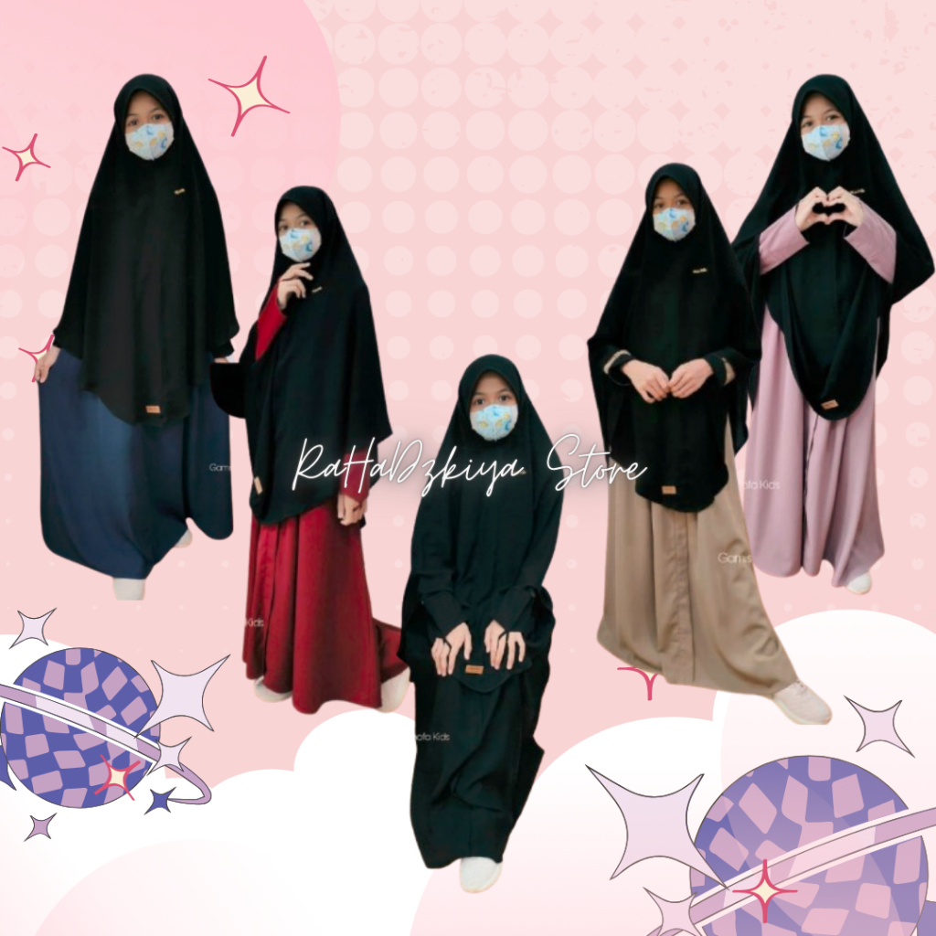 Set Gamis ZAHRA Series by Shofa Kids