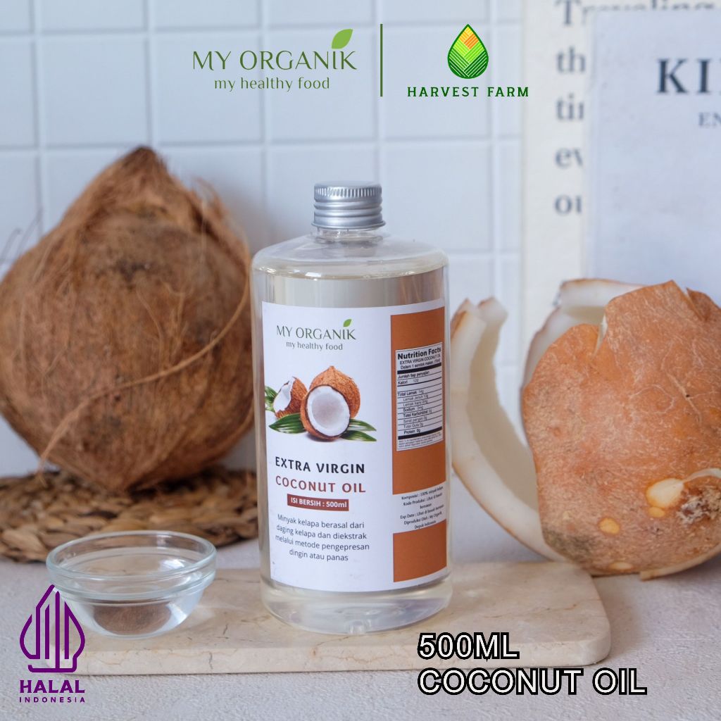 

My Organik Vco virgin coconut oil Organik Extra virgin coconut Oil Minyak kelapa murni 100%